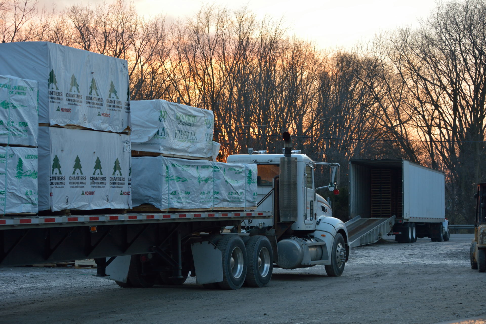 lumber shipment